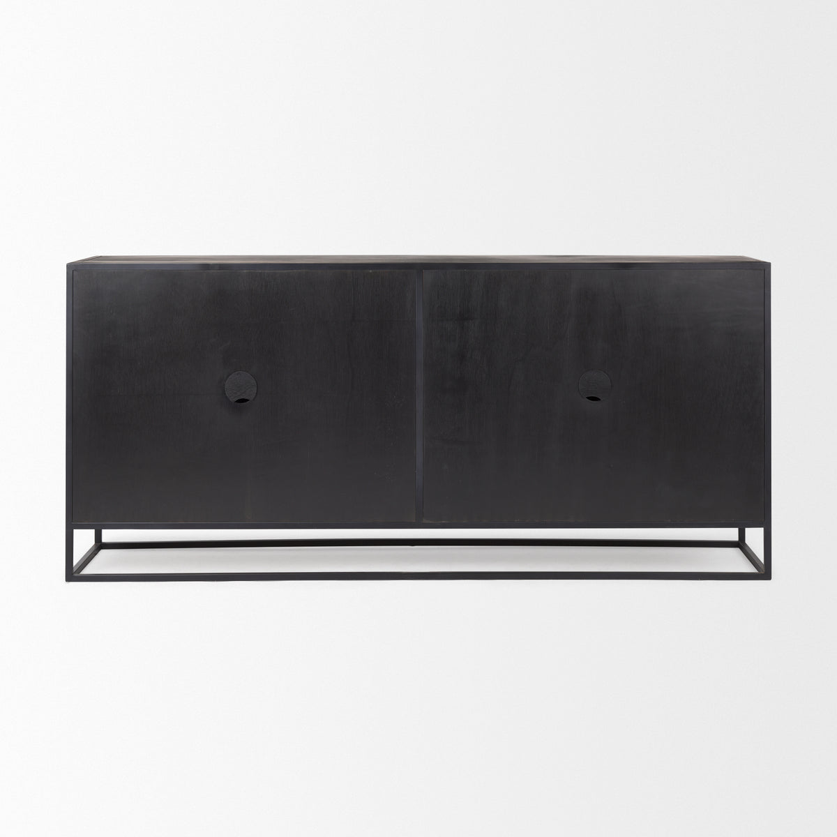 Sloan Black Wood Sideboard