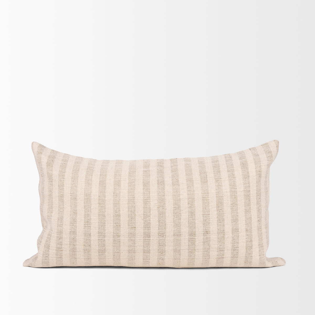 Jace Cream/Beige 14x26 Lumbar Decorative Pillow Cover