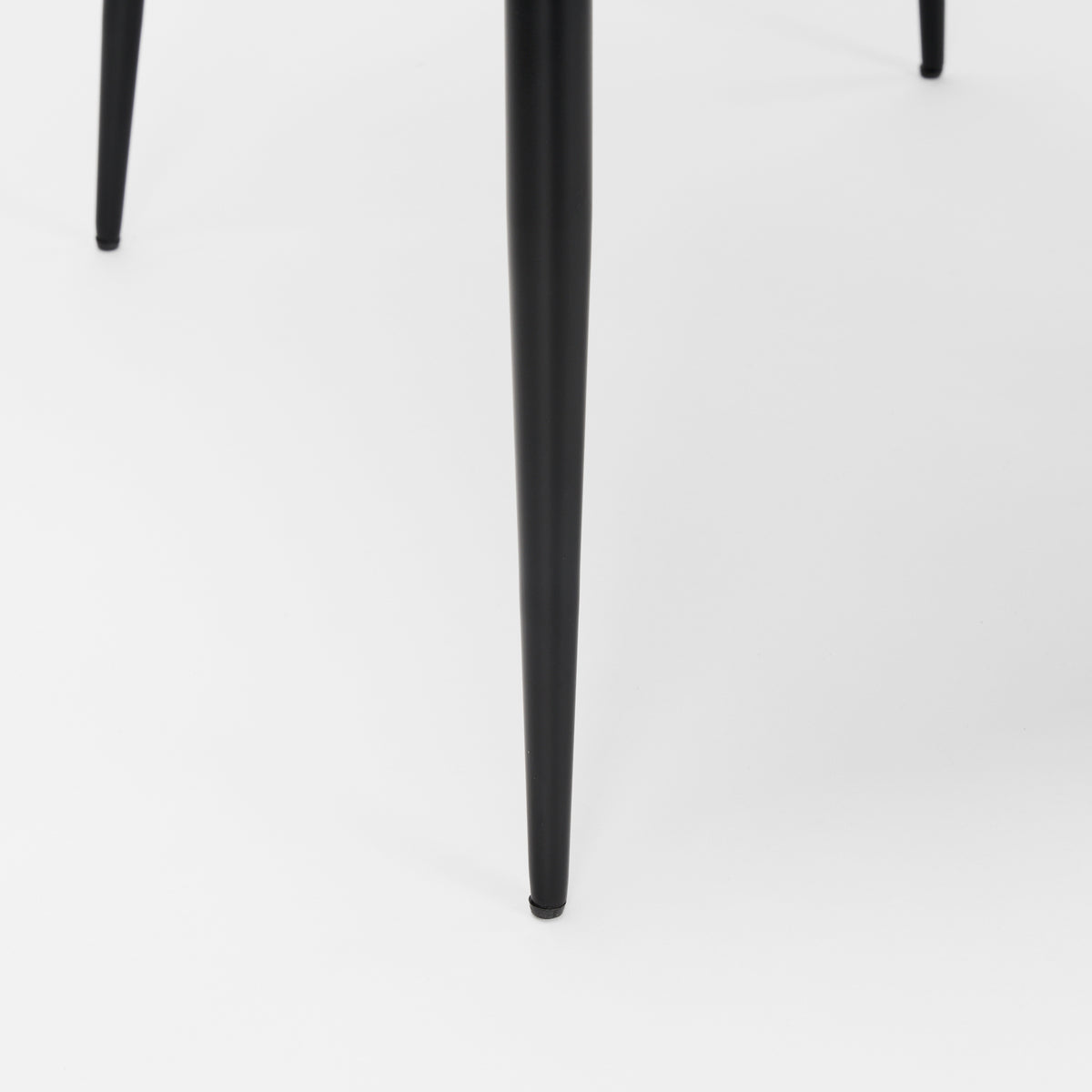 Hartt Matte Black/Gray Dining Chair Fabric