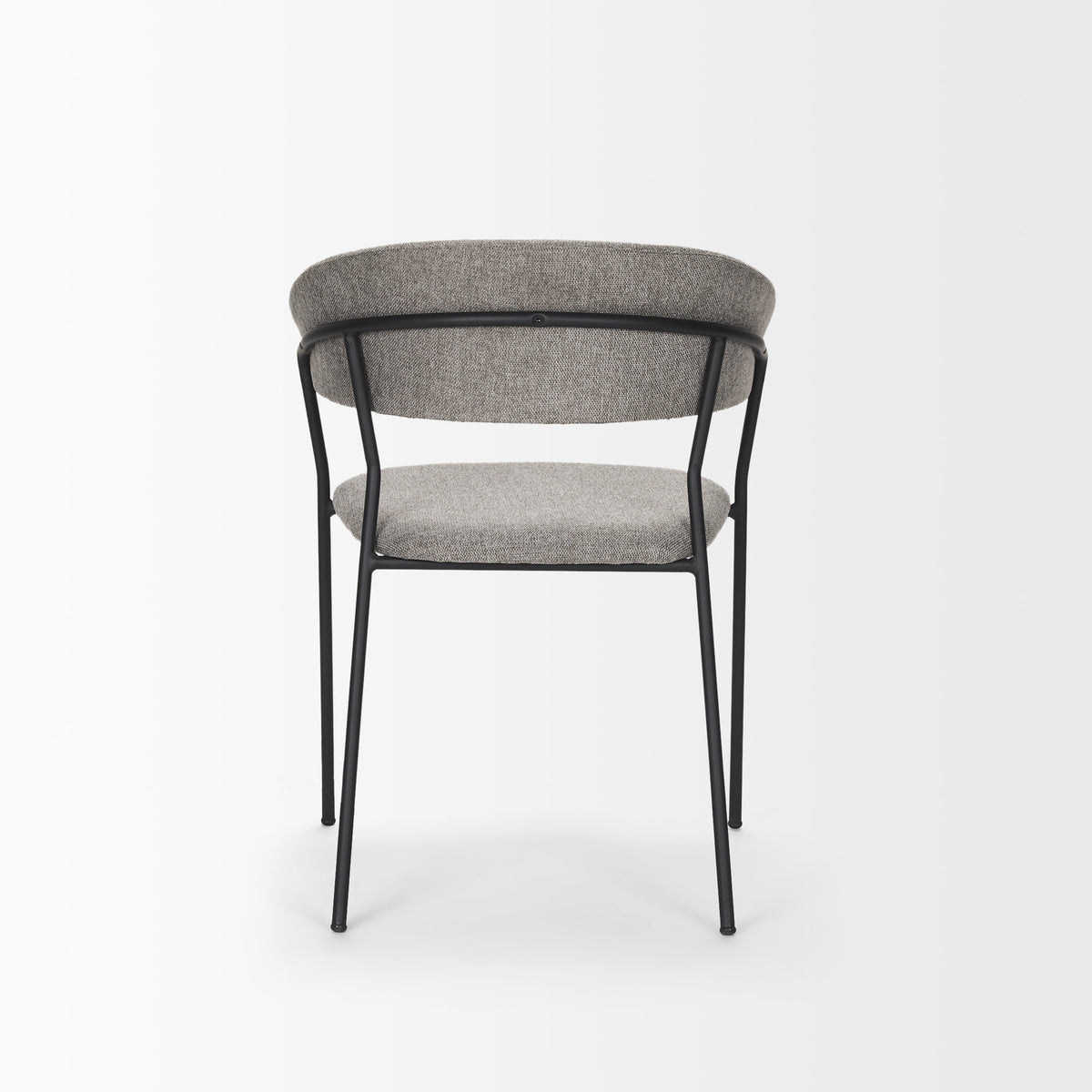 Carolyn Gray Contoured Back Dining Side Chair (Set of 2)