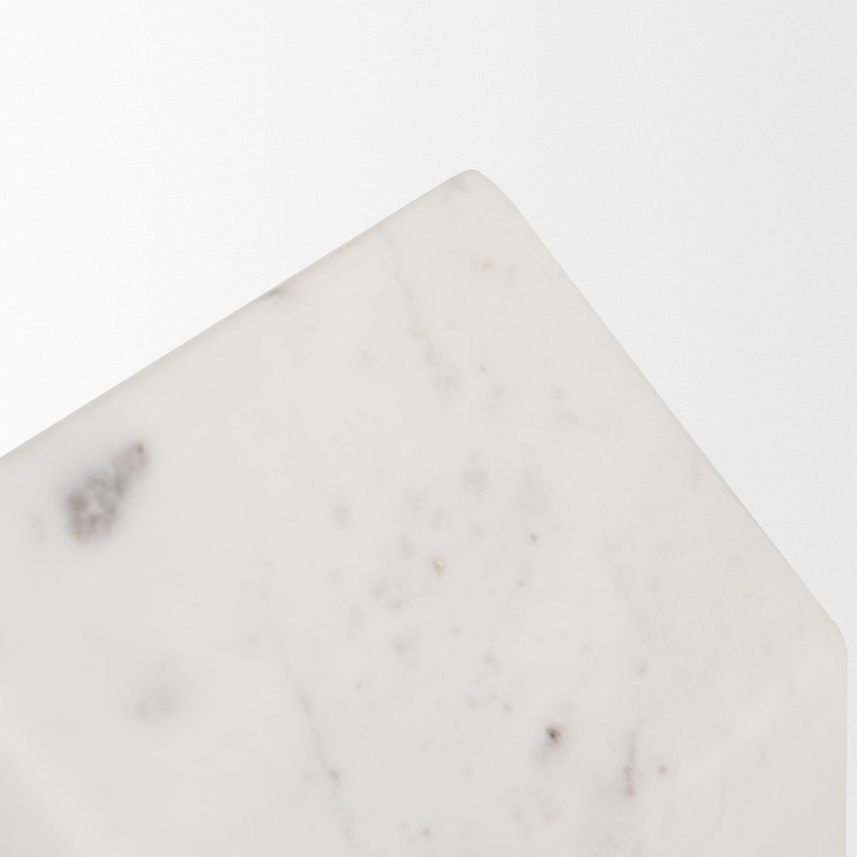 Raena White Marble House Door Stopper