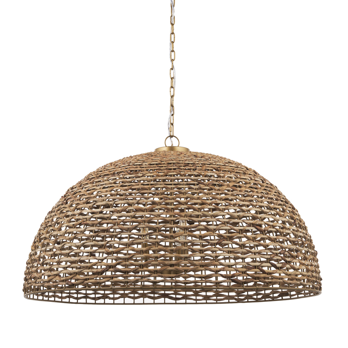 Sana Brown Extra Large Watergrass Pendant Light