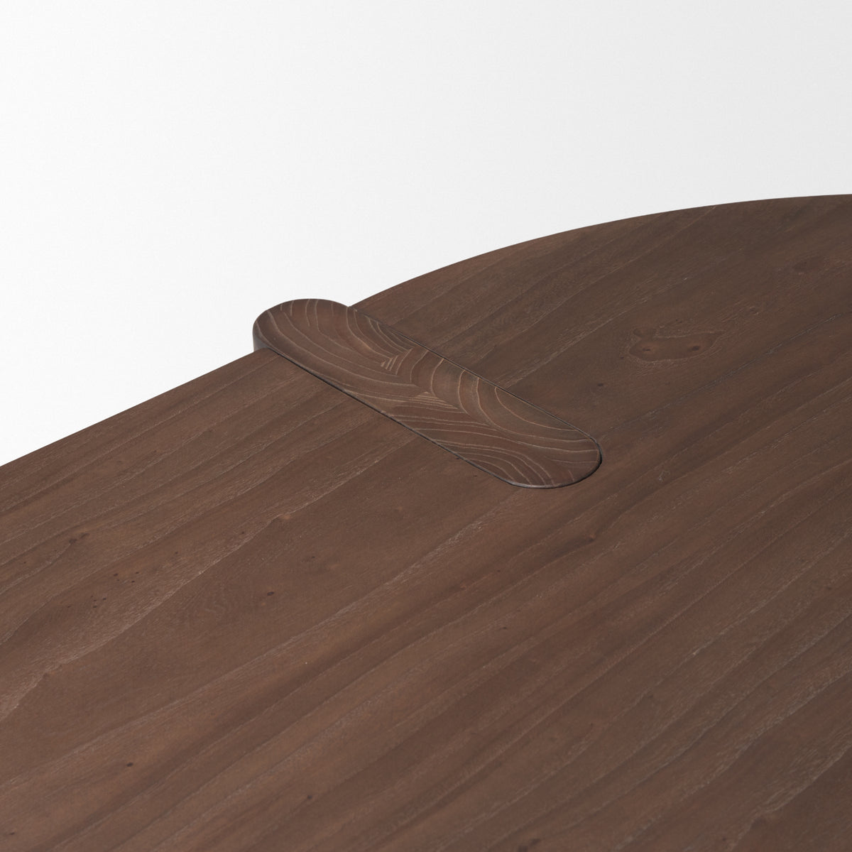 Sohan Dark Brown Oval Dining Table