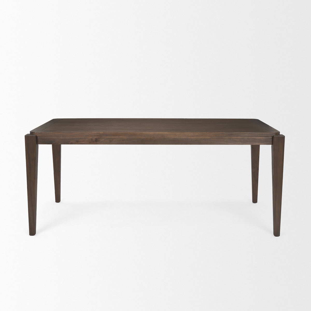 Teva Dark Brown Rectangular Dining Table