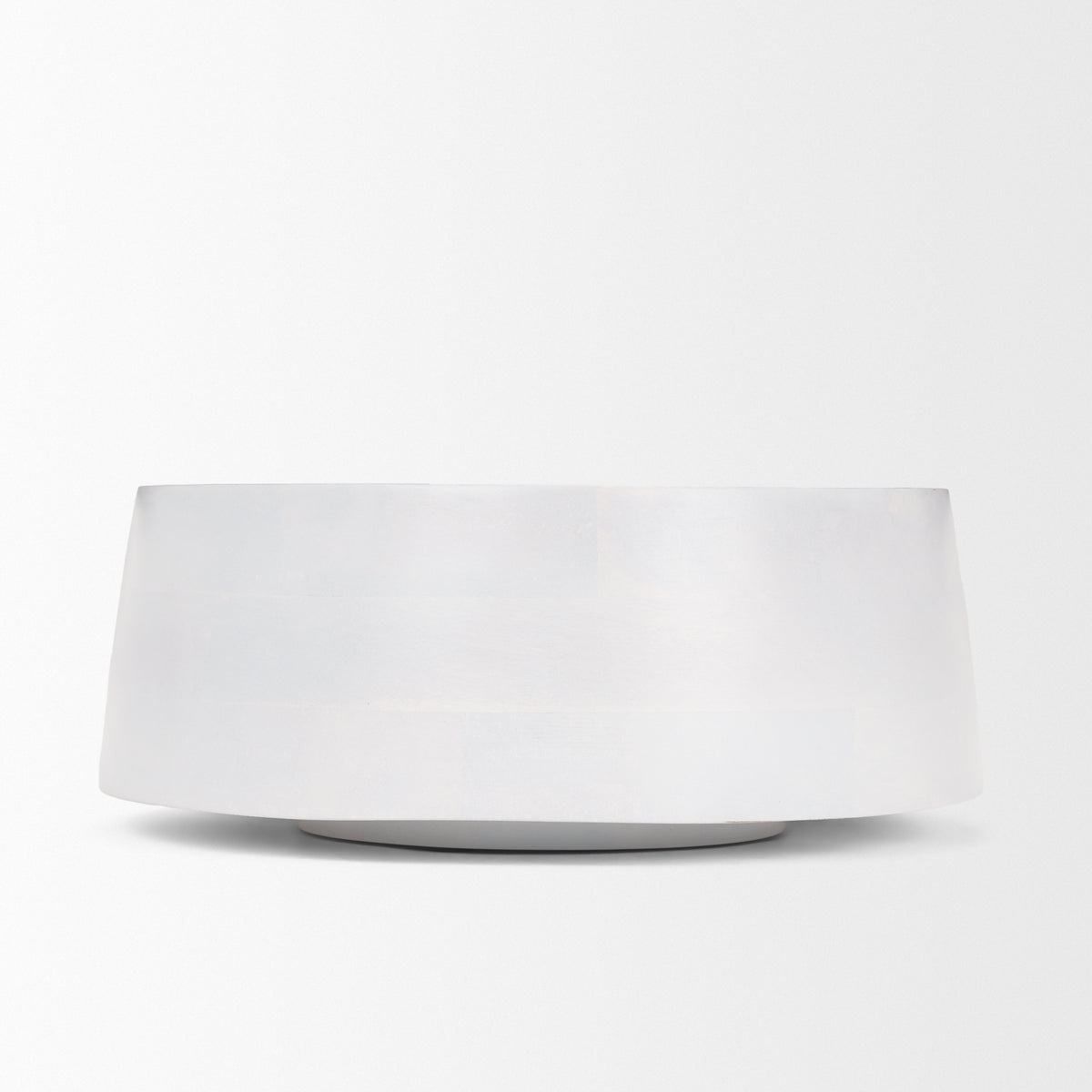 Kadara Whitewash Solid Wood Decorative Bowl