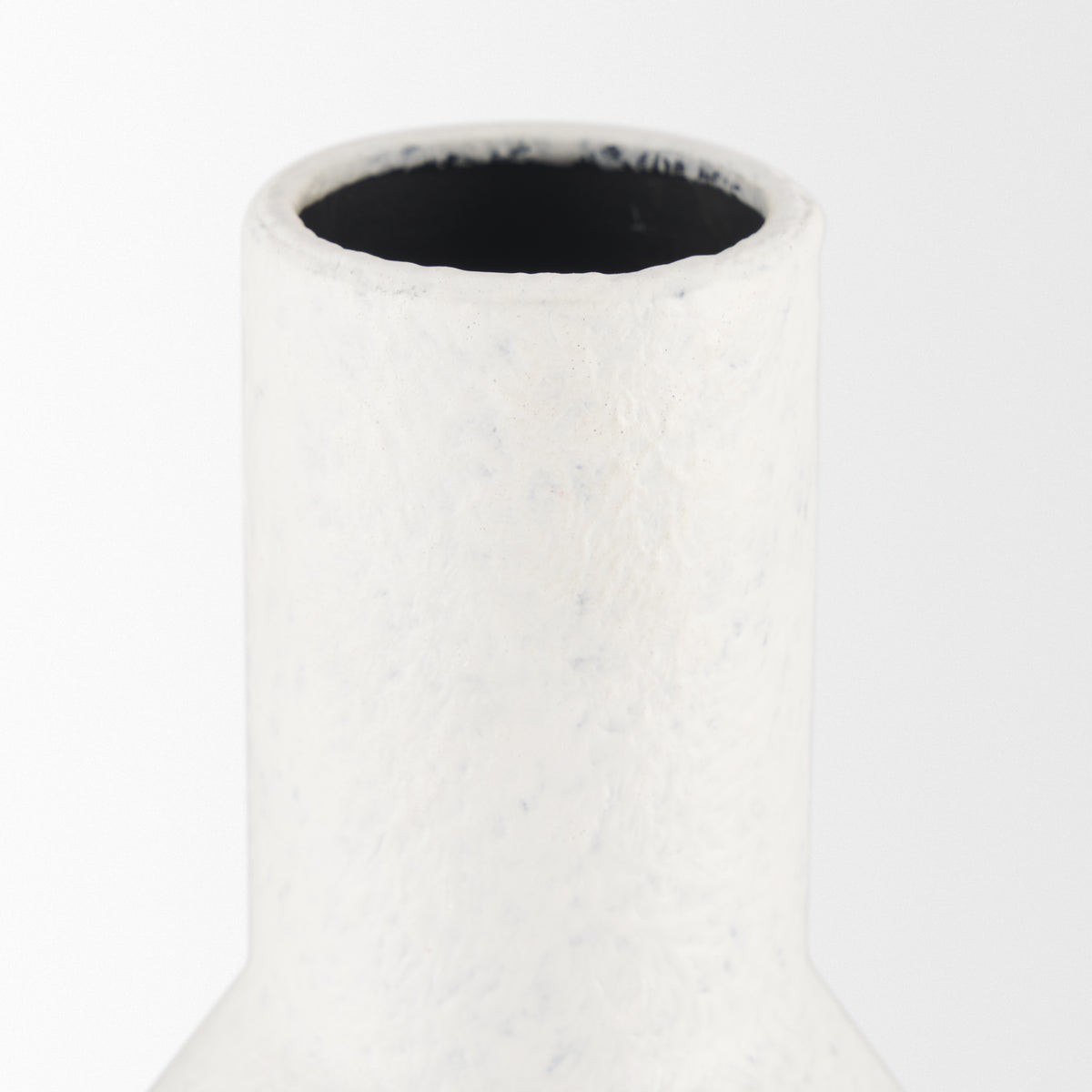 Townley Black Ombre Metal Vase