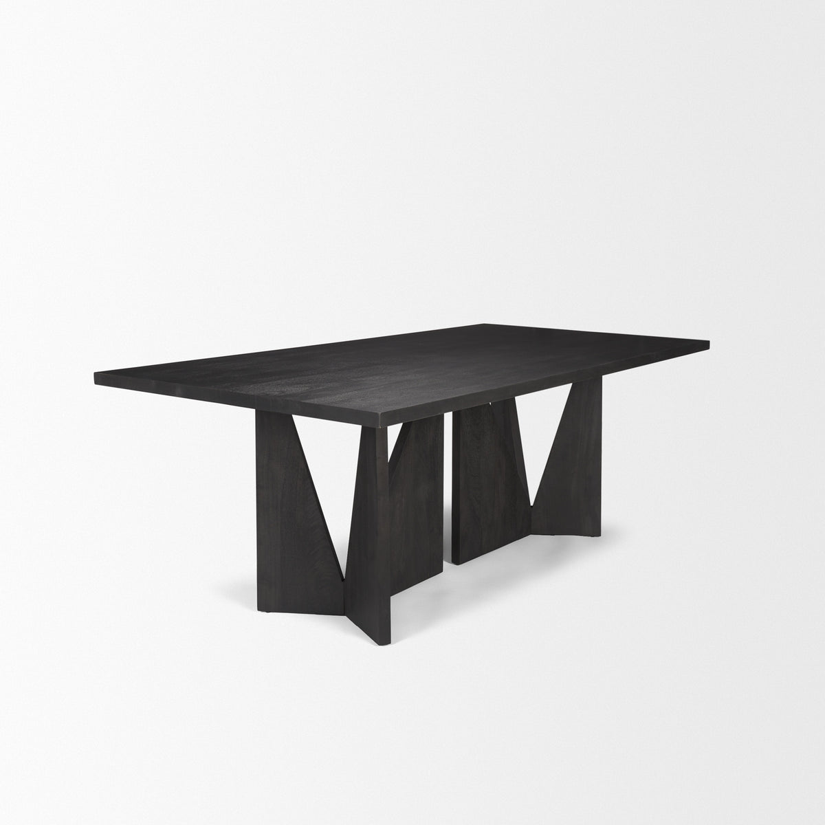 Tarro Black Rectangular Dining Table