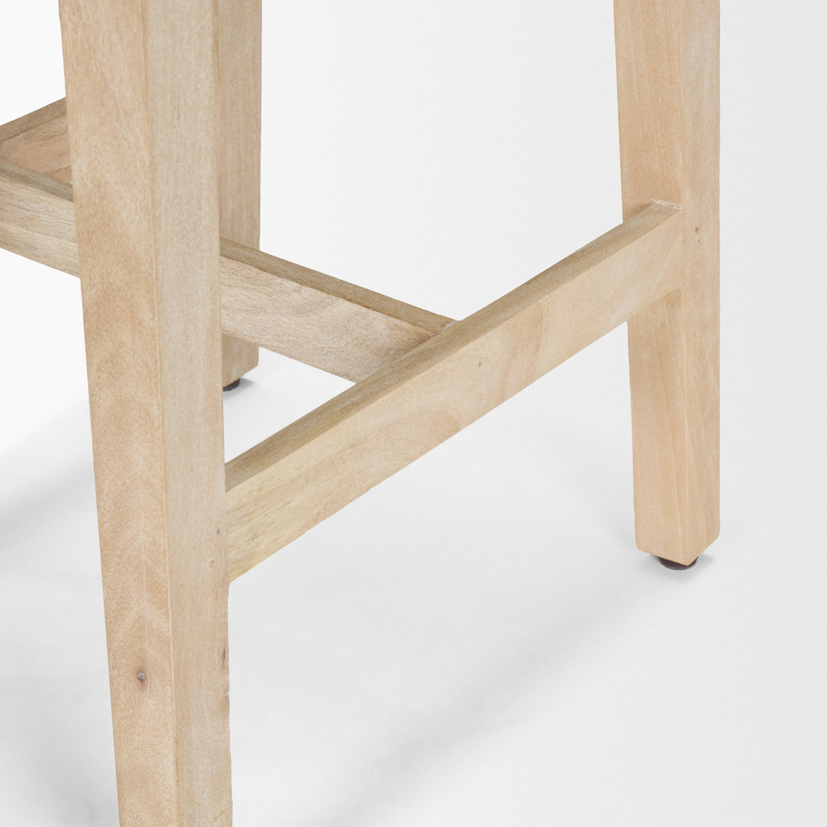 Colony Light Brown Solid Wood Counter Stool