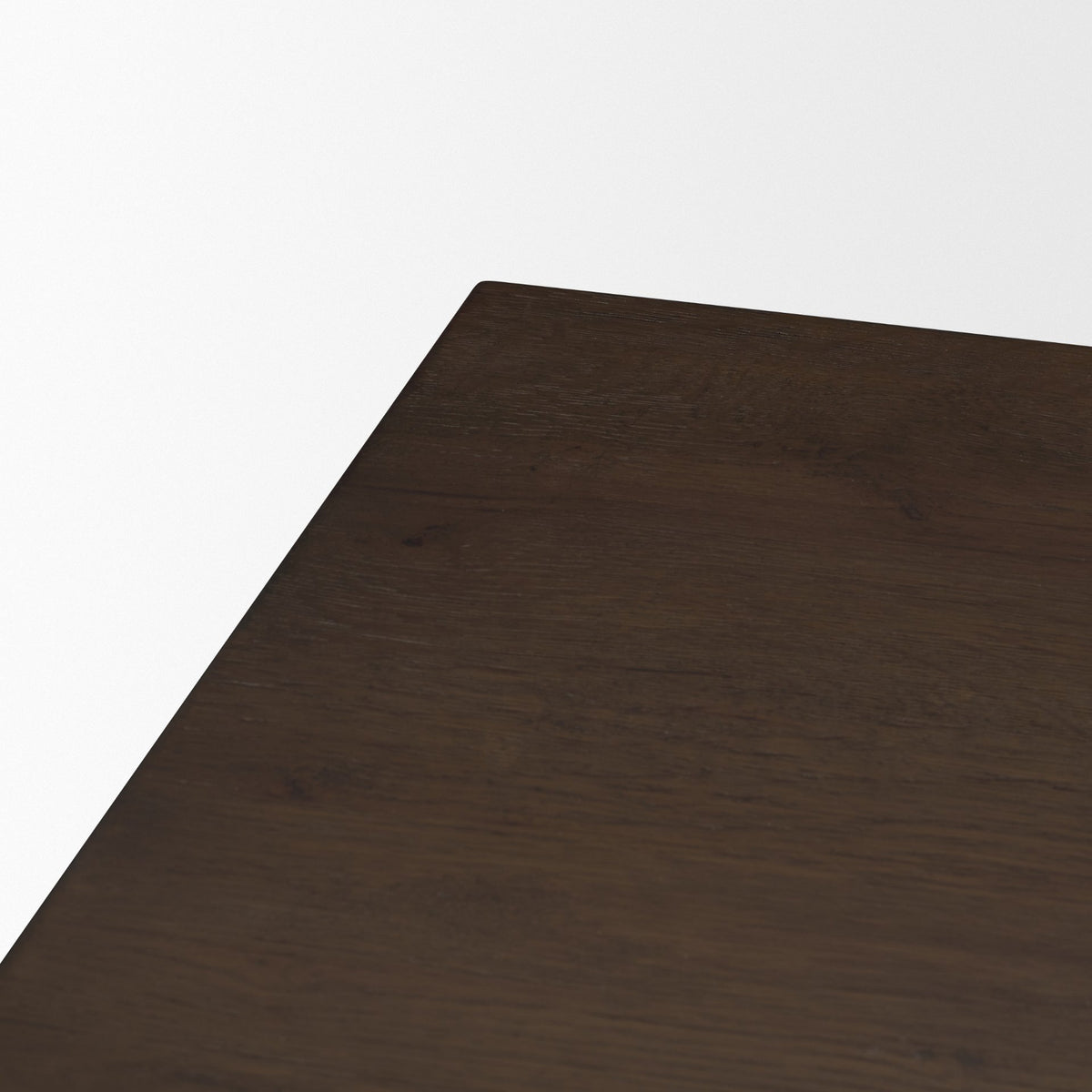 Belford Dark Brown 72" Oak Wood Console Table