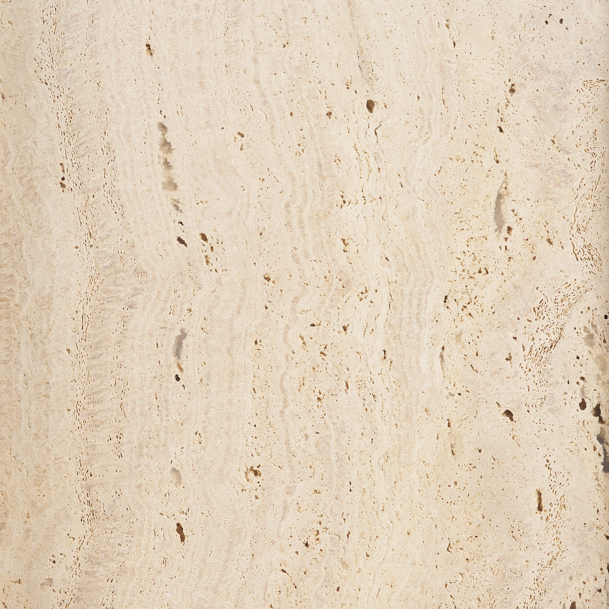 Valterra Light Brown Wood with Travertine 4 Door Sideboard