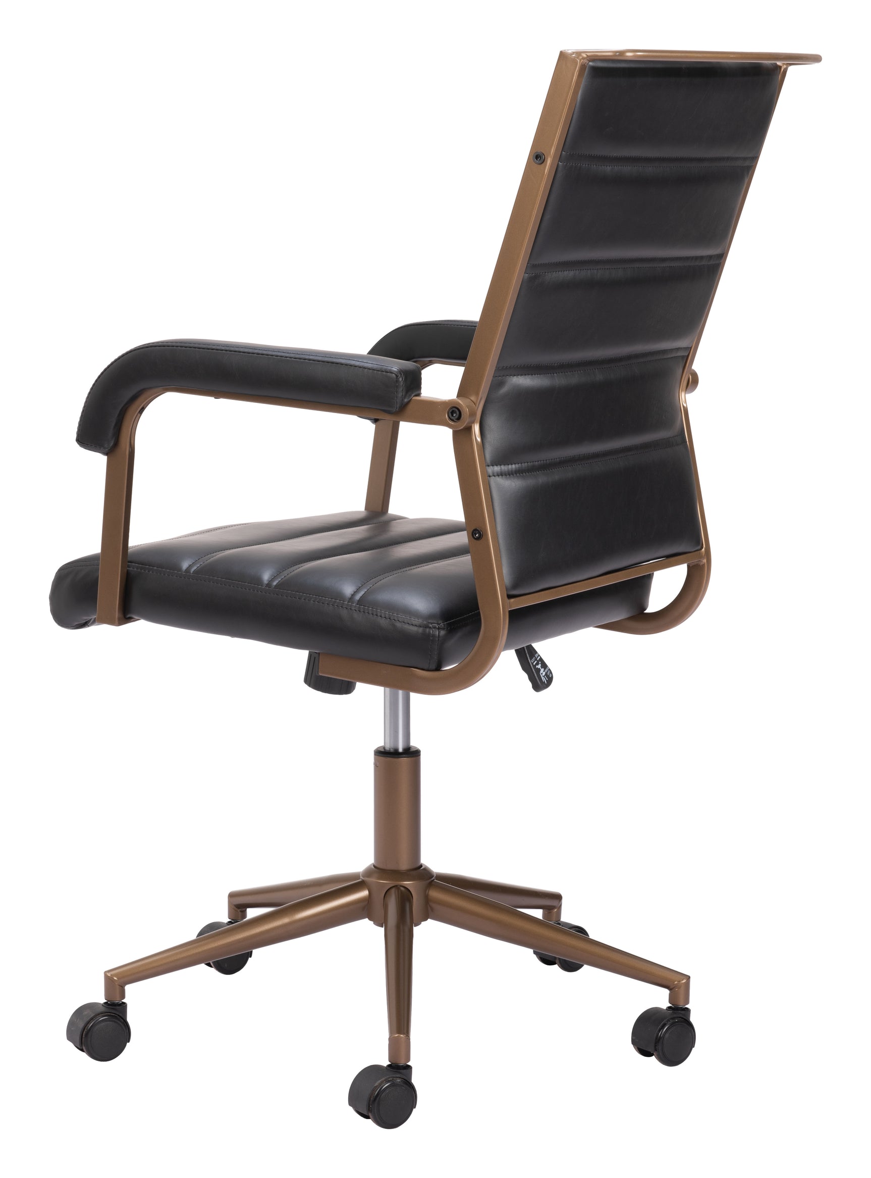 Auction Vintage Black Office Chair