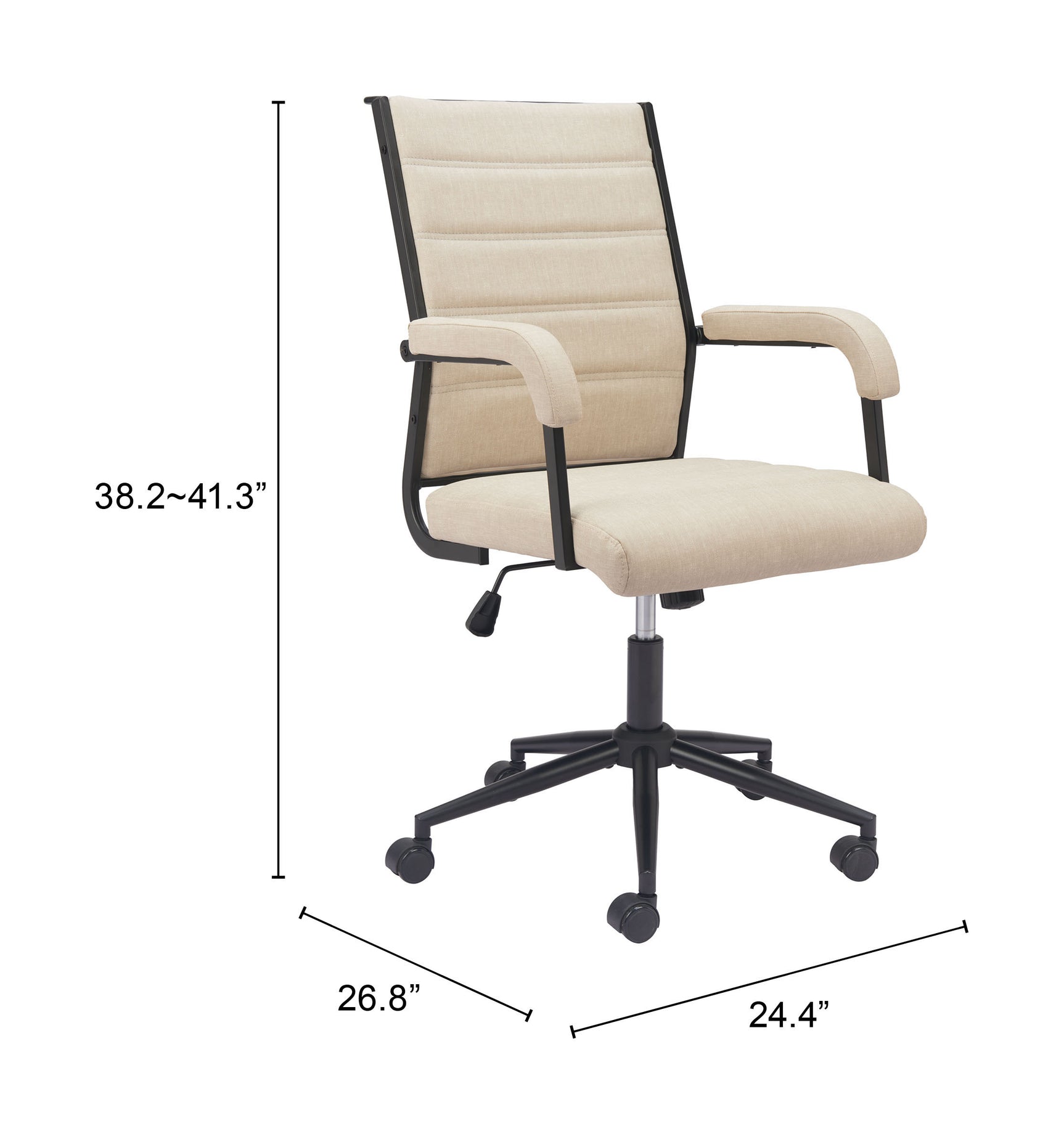 Auction Beige Office Chair
