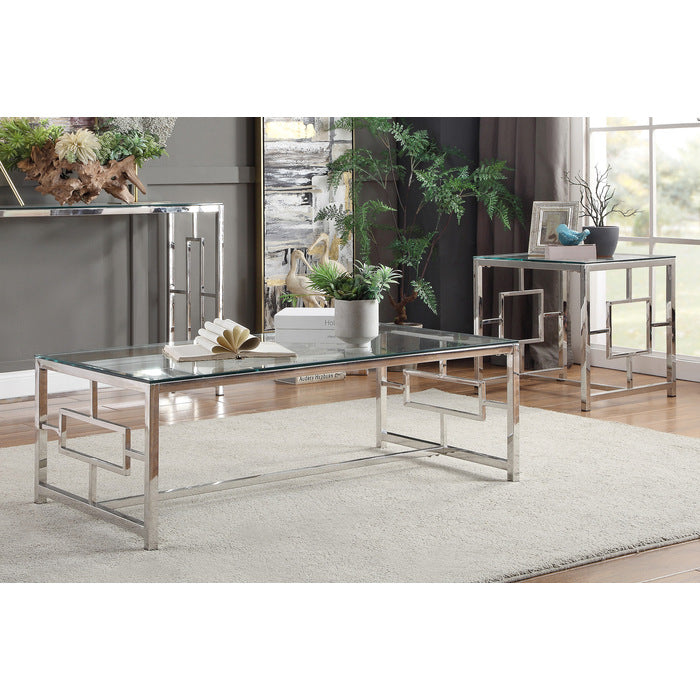 Yesenia Silver End Table