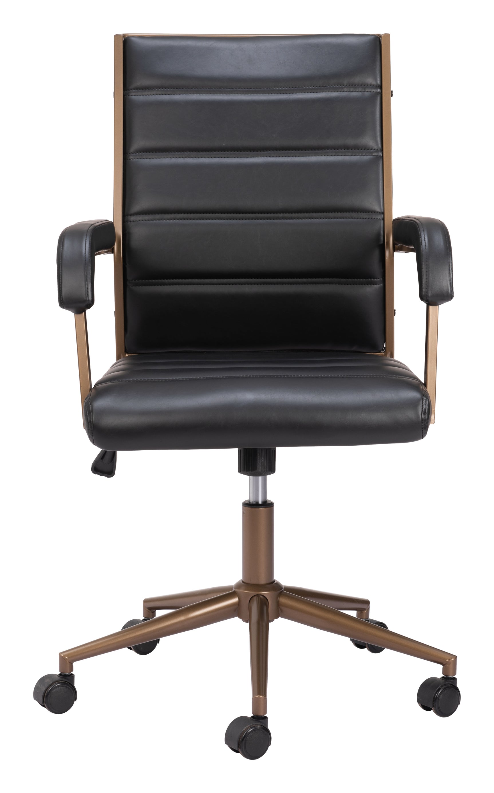 Auction Vintage Black Office Chair