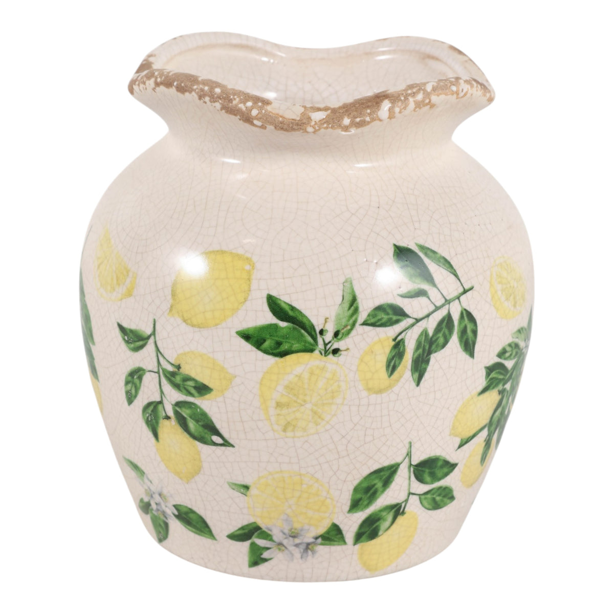 Roseoak Yellow/Ivory Vase