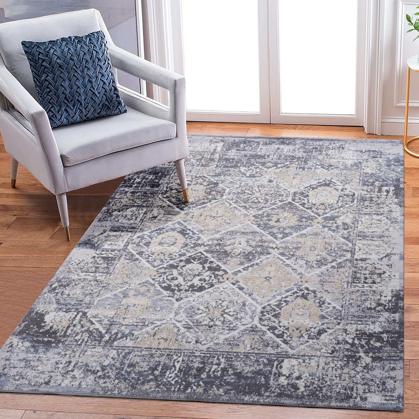 Payas Non-Shedding Indoor Area Rug 5' x 7' - Ornate Home