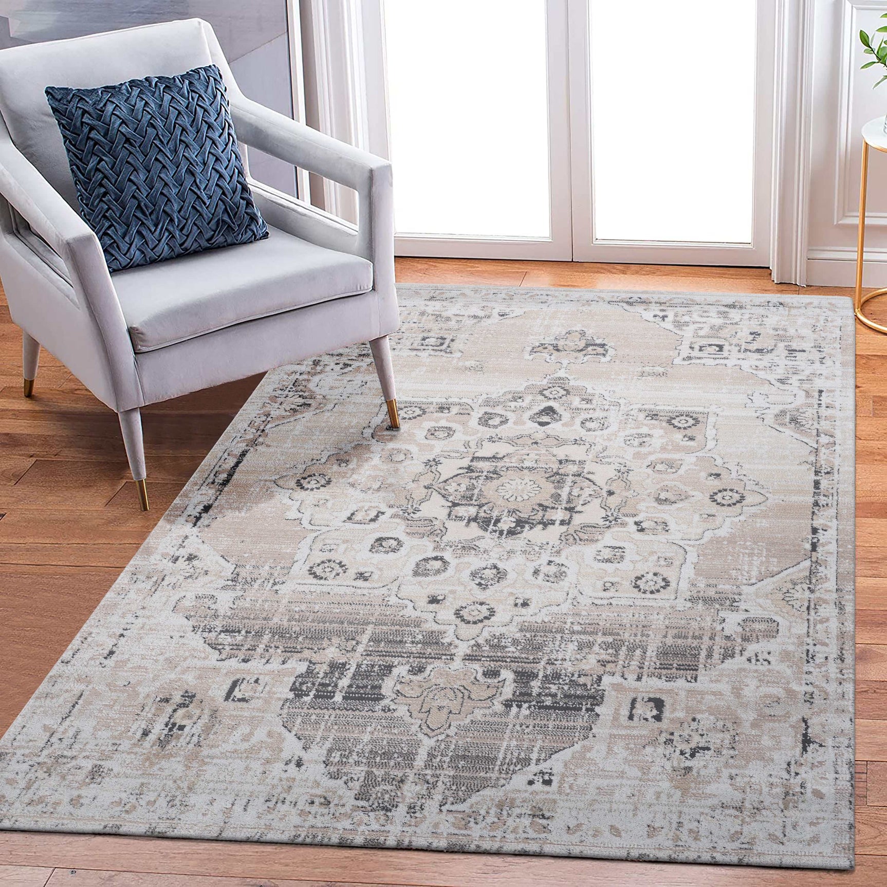 Payas Non-Shedding Indoor Area Rug 5' x 7' - Ornate Home