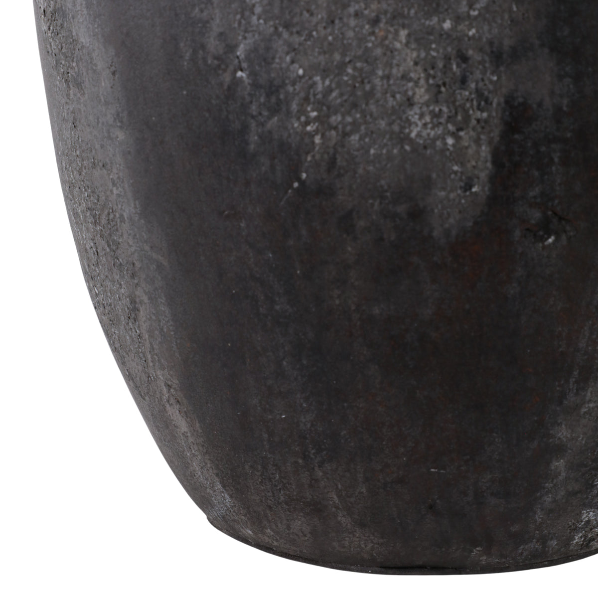 Duncanrun Black Terracotta Vase