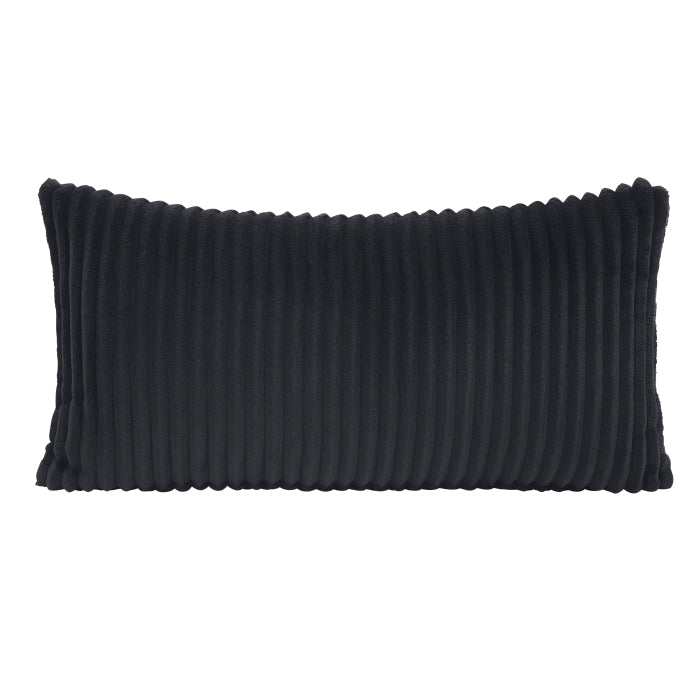 Chevron Black Accent Chair