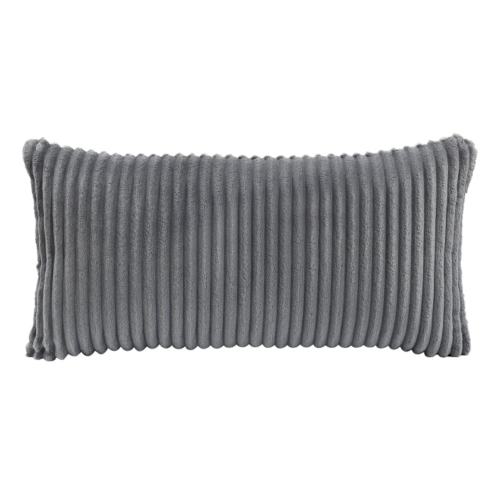 Chevron Gray Accent Chair