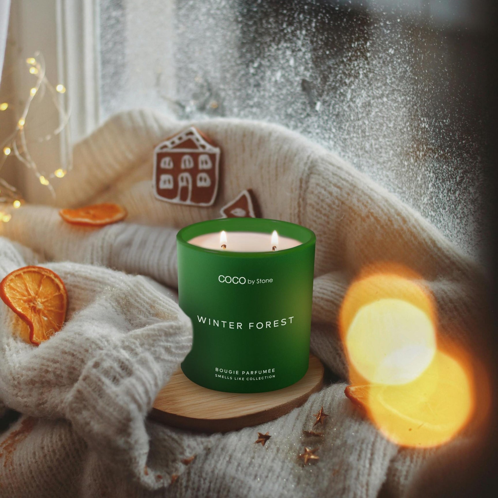 11oz Smells Like Winter Forest Candle - Ornate Home