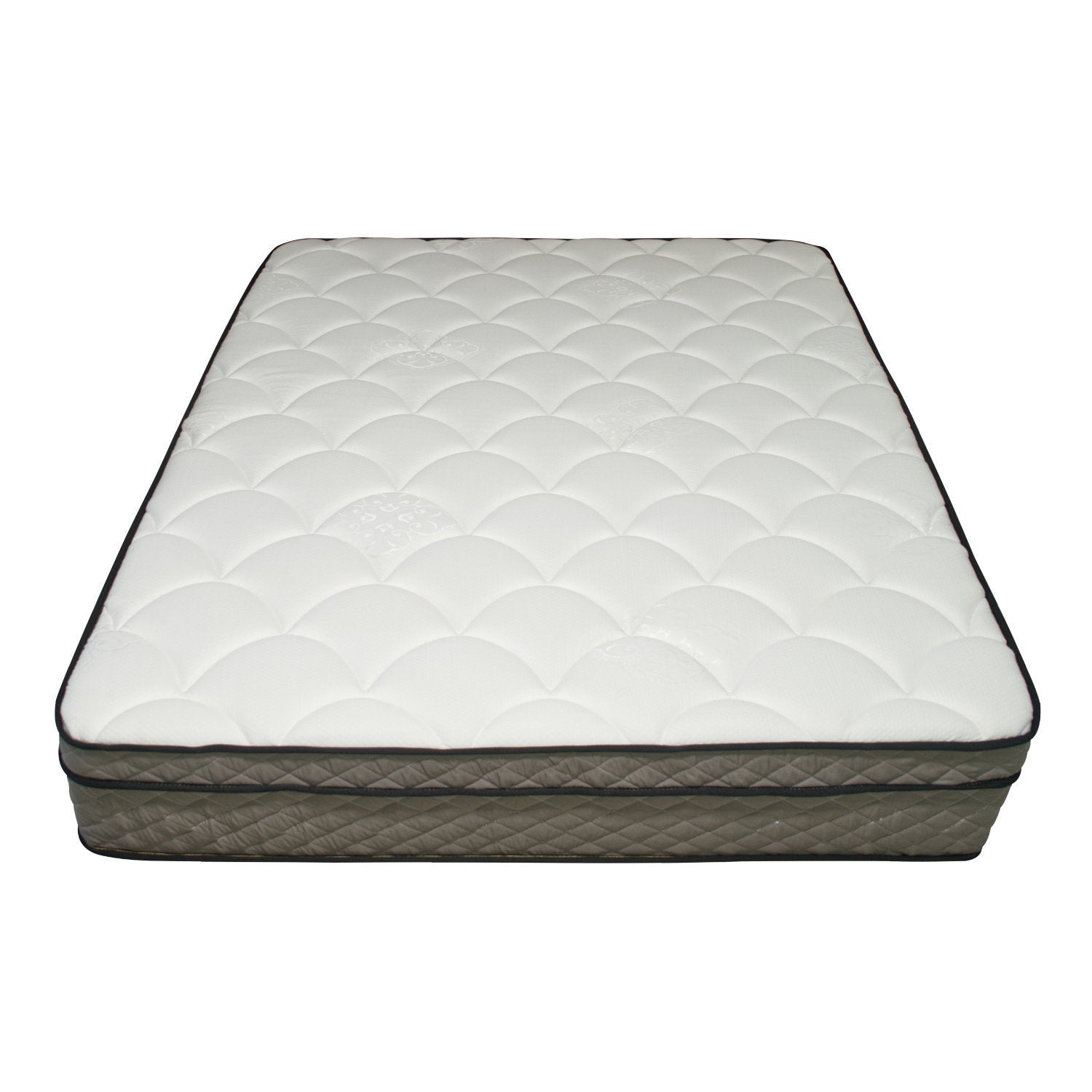 12" Queen Euro Top Pocket Coil and Cooling Gel Memory Foam Highly Breathable Quilted Cover Hybrid Mattress, Pressure Relief, and Motion Isolation, CertiPUR-US in a Box - Ornate Home