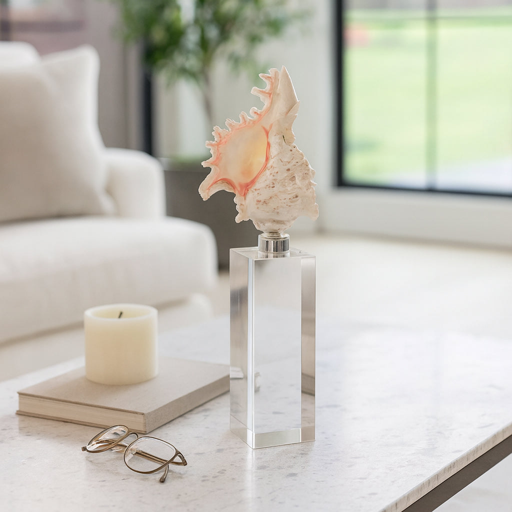 Ramonacrest Clear/White/Ivory Large Decor