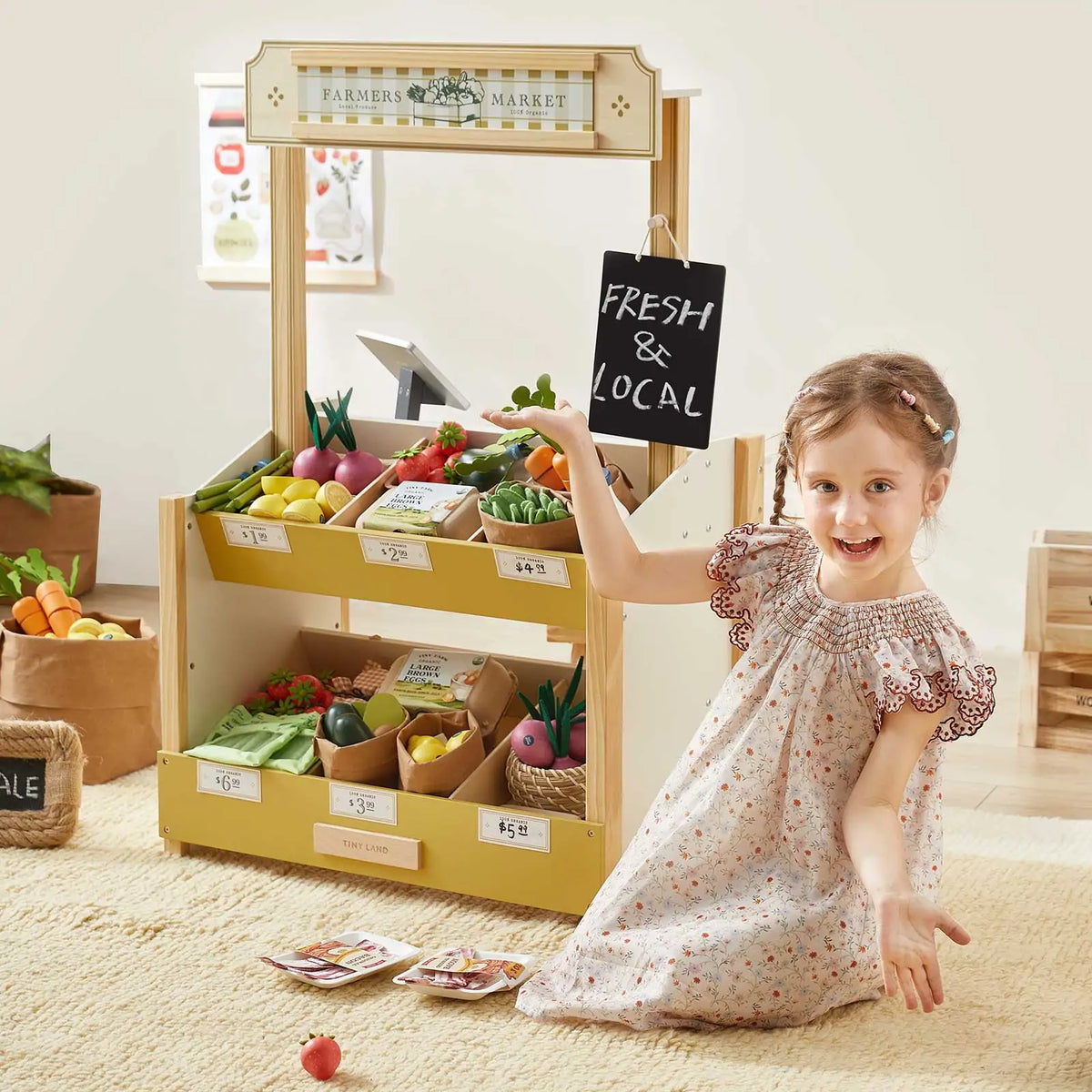 Tiny Land® Kid's Grocery Store Playset