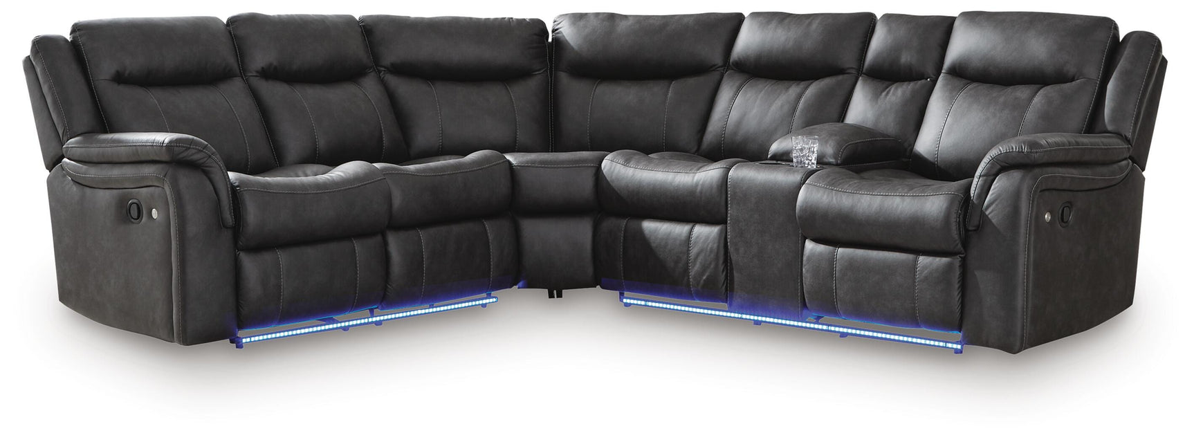 Perarrygin Carbon 2-Piece Reclining Sectional