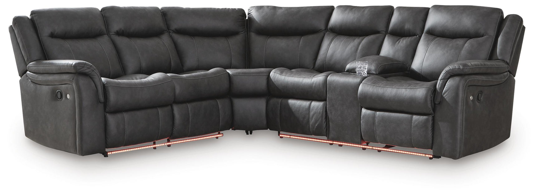 Perarrygin Carbon 2-Piece Reclining Sectional