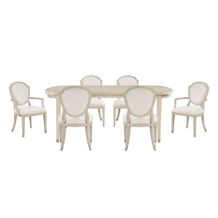 Genoa Beige 7pc Dining Set