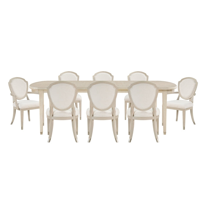 Genoa Beige 9pc Dining Set