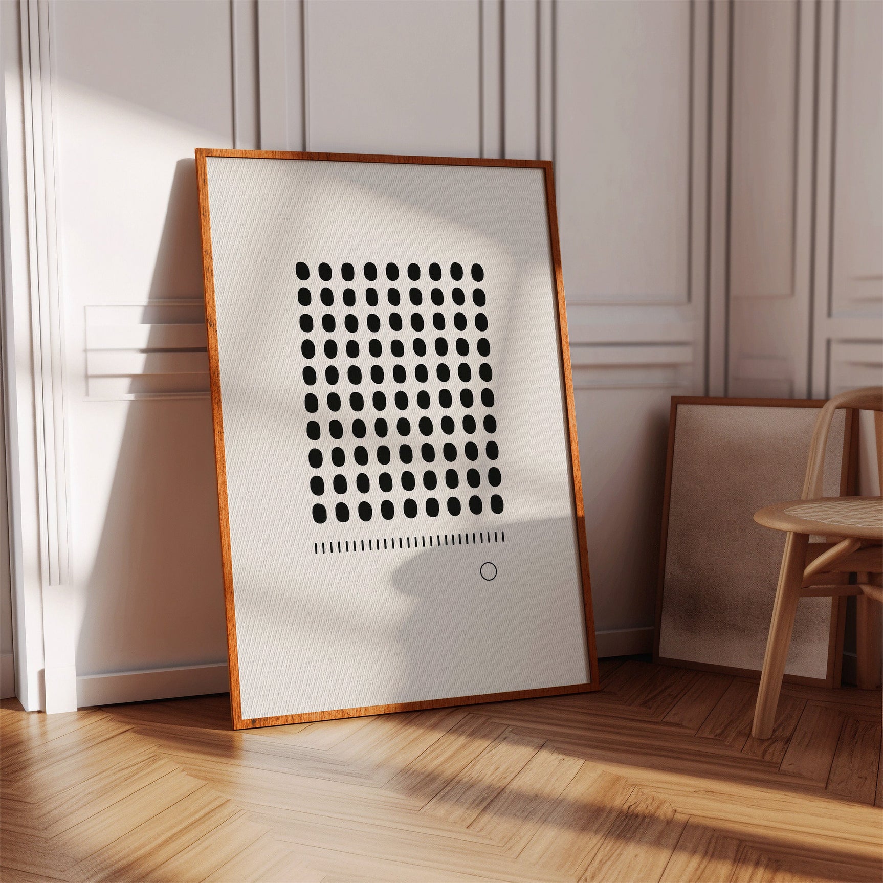 The Ninety-Nine and the One Minimalist Print