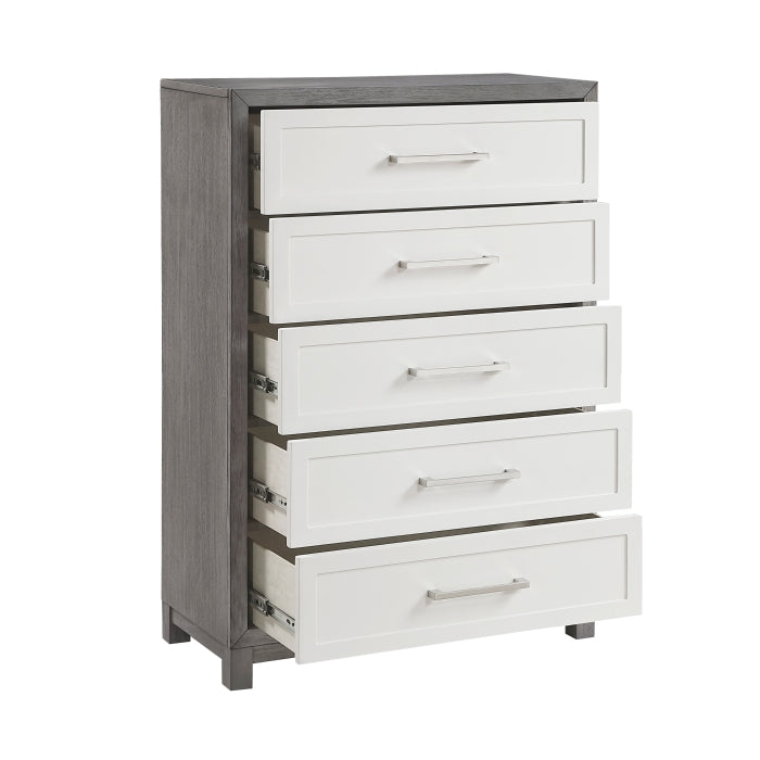 Rowan Silver 5pc Bedroom Set