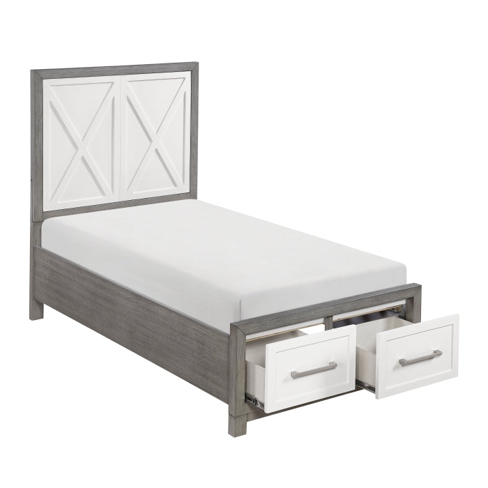 Rowan Silver 5pc Bedroom Set