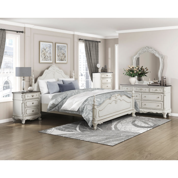 Cinderella Silver Queen Bed