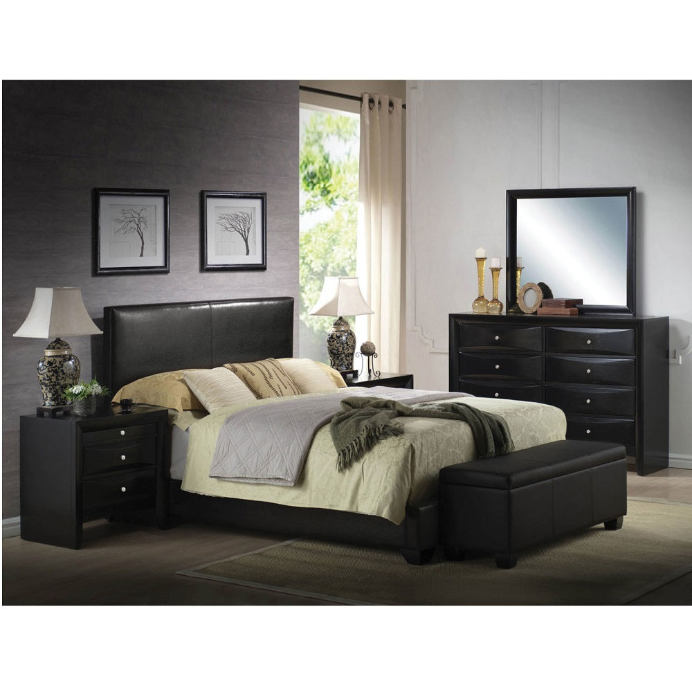 Ireland III Black Full Bed