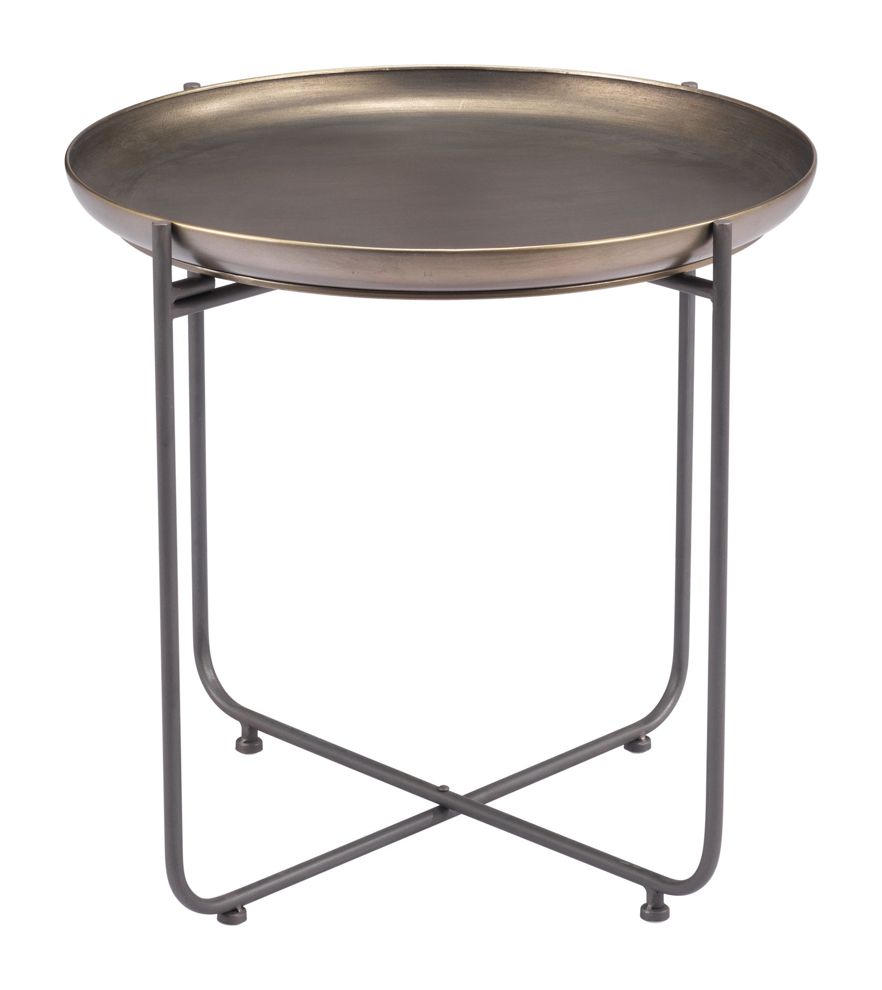 Bronson Bronze Side Table