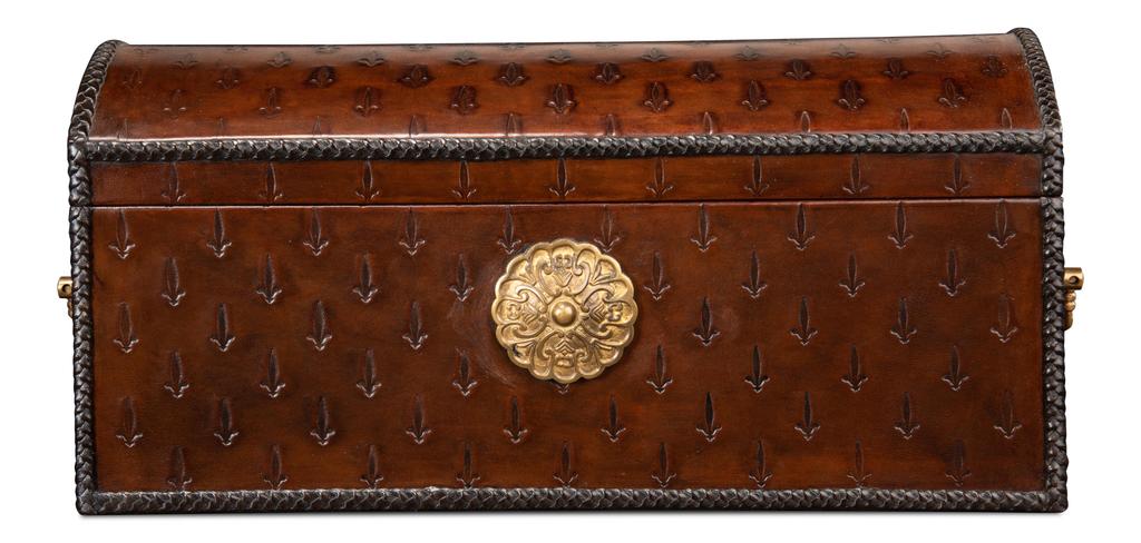 Baron's Red Leather Box