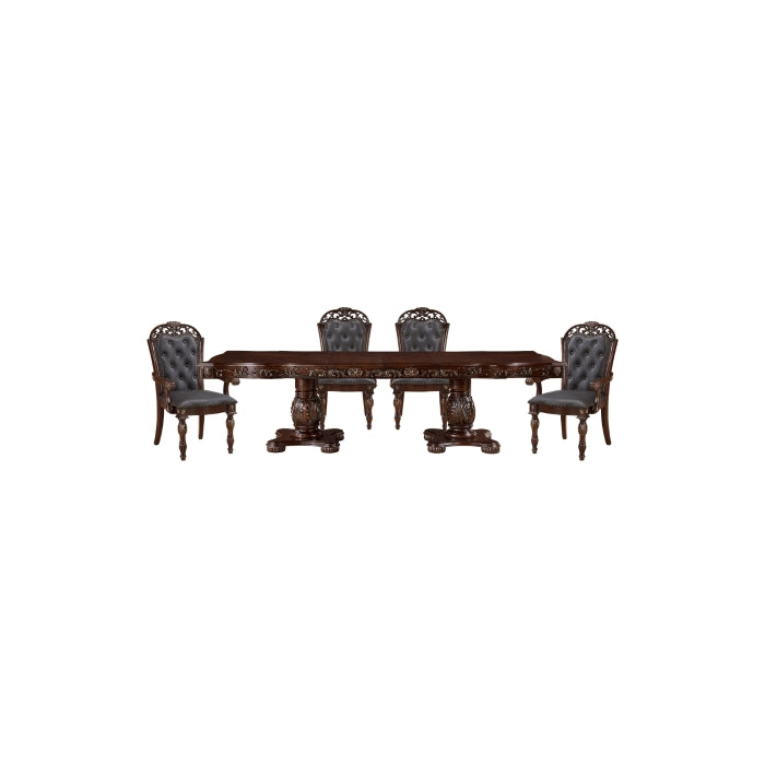 Adelina Gray 7pc Dining Set