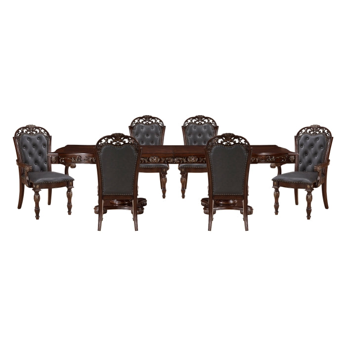 Adelina Gray 7pc Dining Set