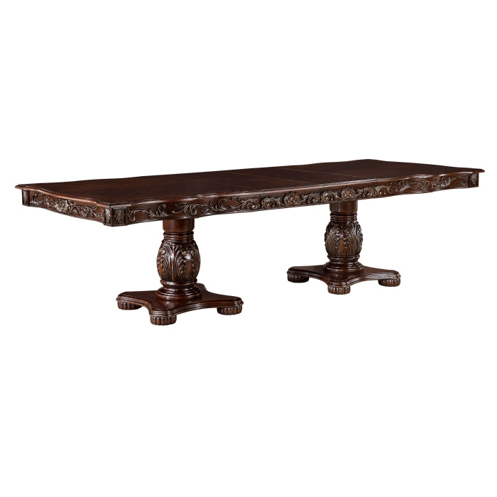 Adelina Gray 9pc Dining Set