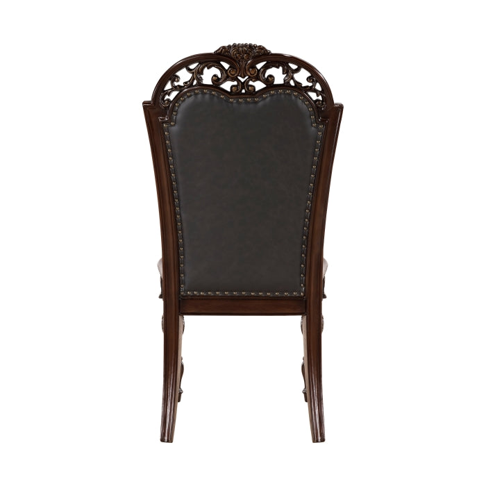 Adelina Brown 5pc Dining Set