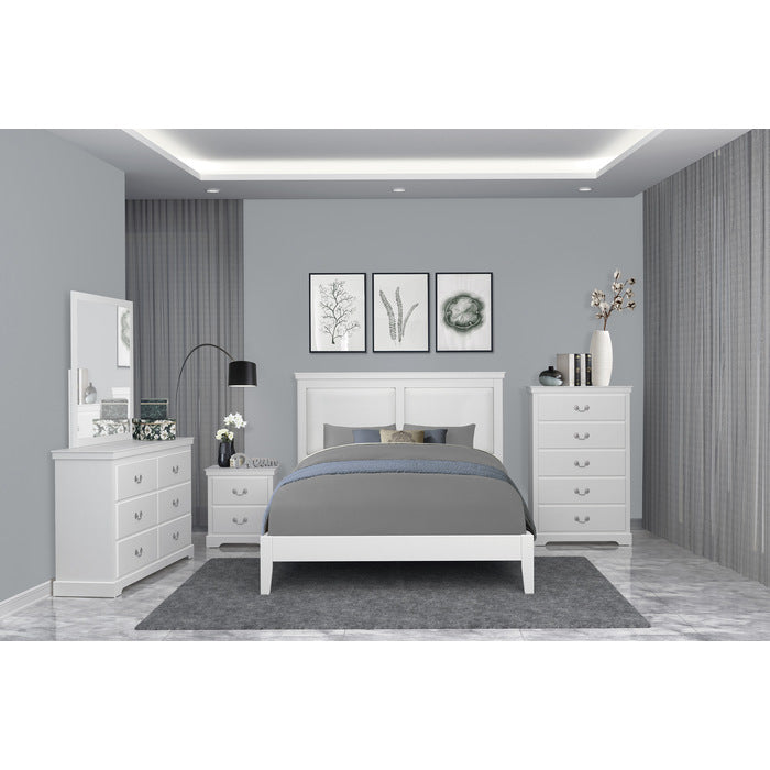 Seabright White Mirror