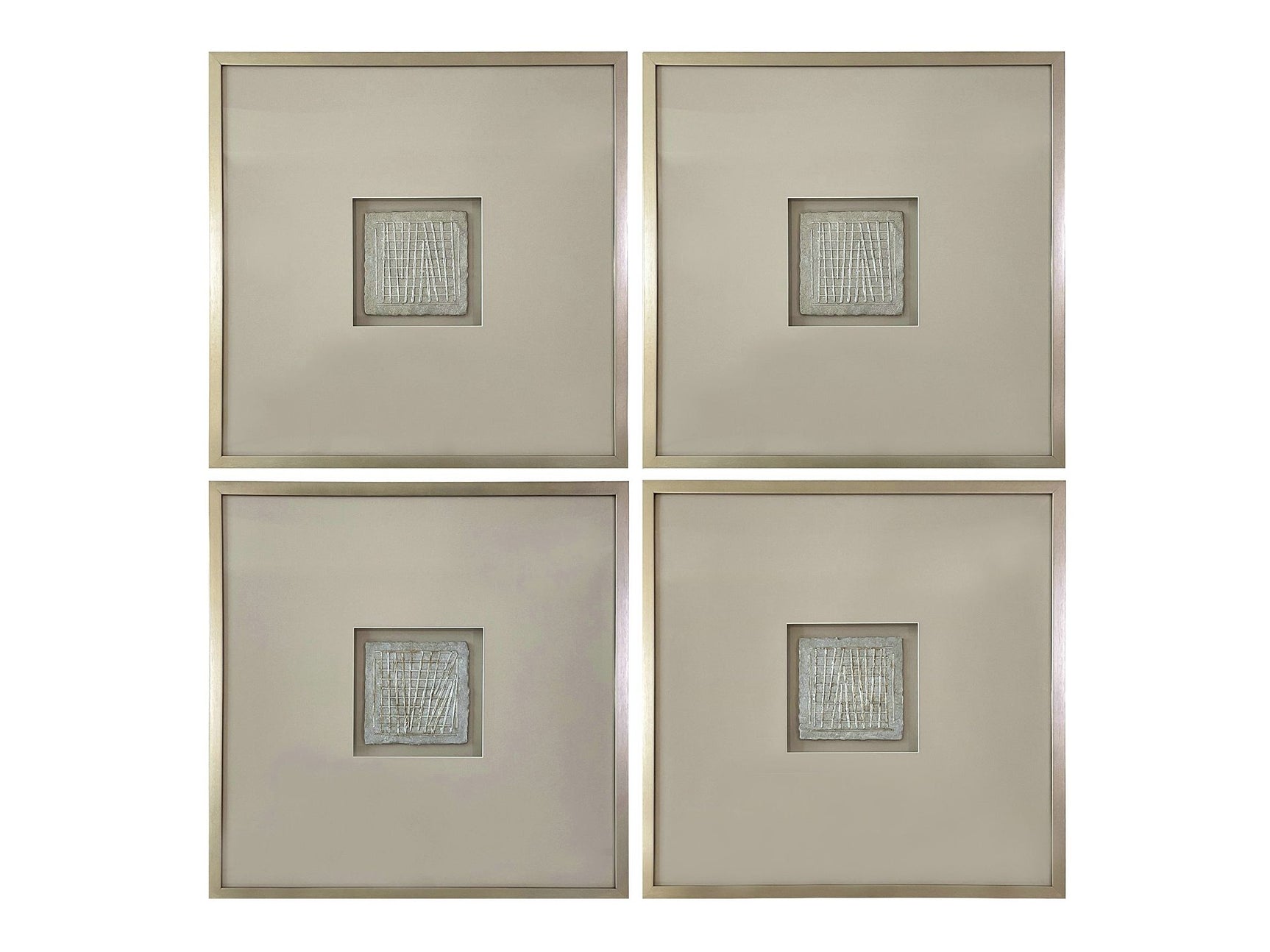 Forsythe 1 Natural/Silver Wall Art