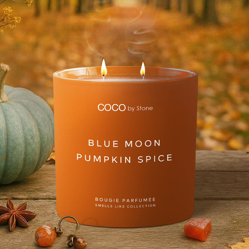 15oz Smells Like Blue Moon Pumpkin Spice Candle - Ornate Home
