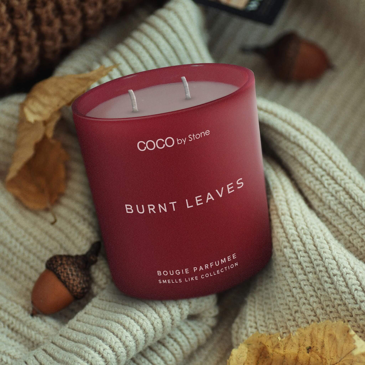 15oz Smells Like Burnt Leaves Candle - Ornate Home