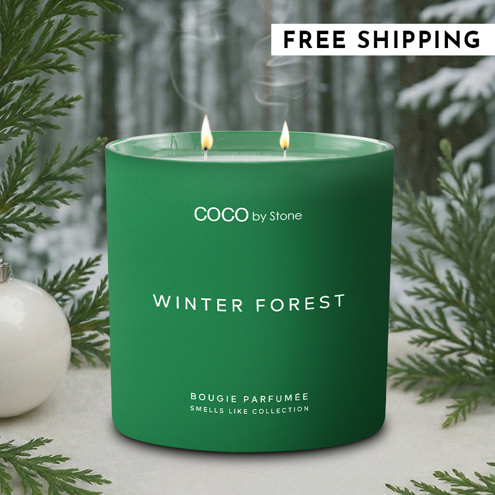 15oz Smells Like Winter Forest Candle - Ornate Home