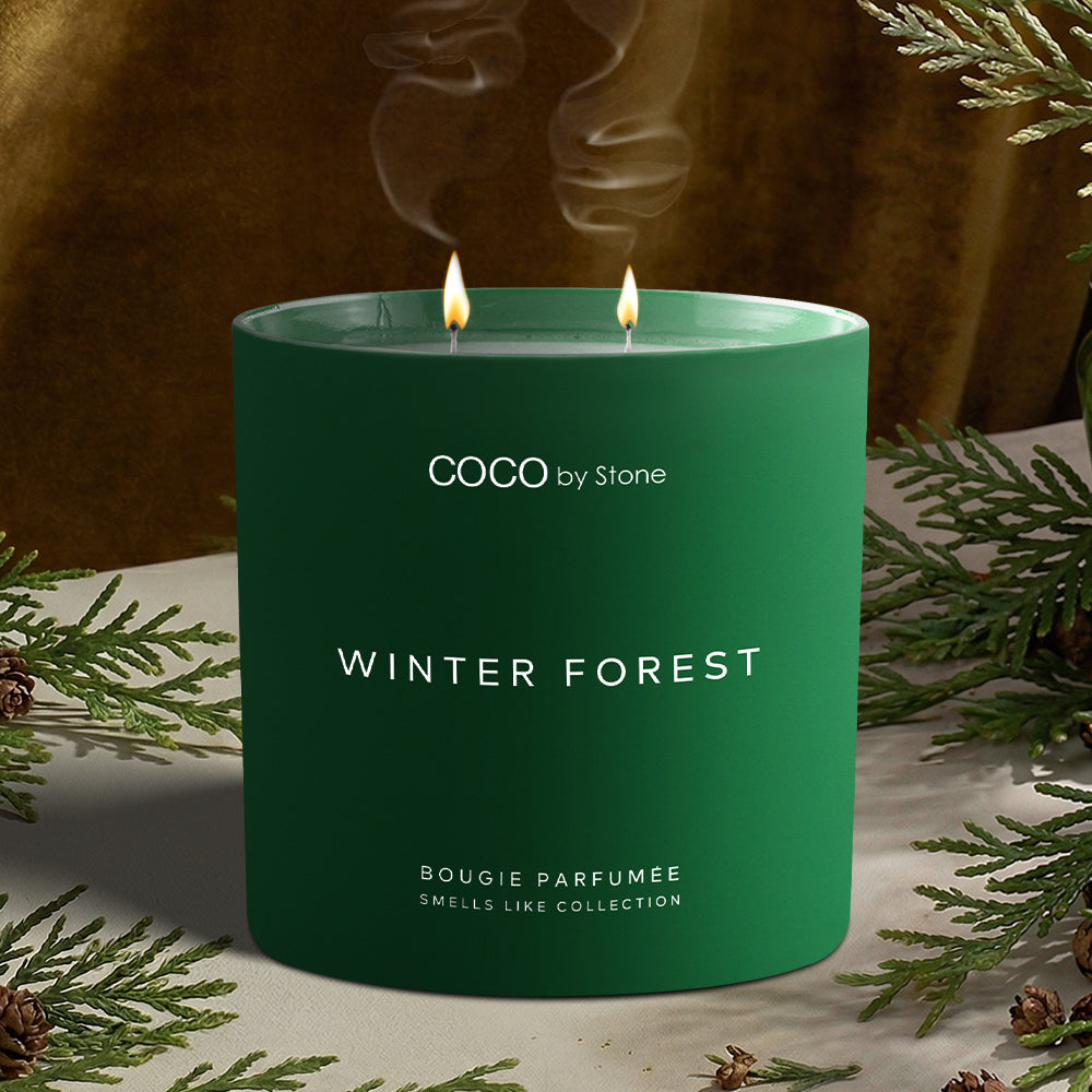 15oz Smells Like Winter Forest Candle - Ornate Home