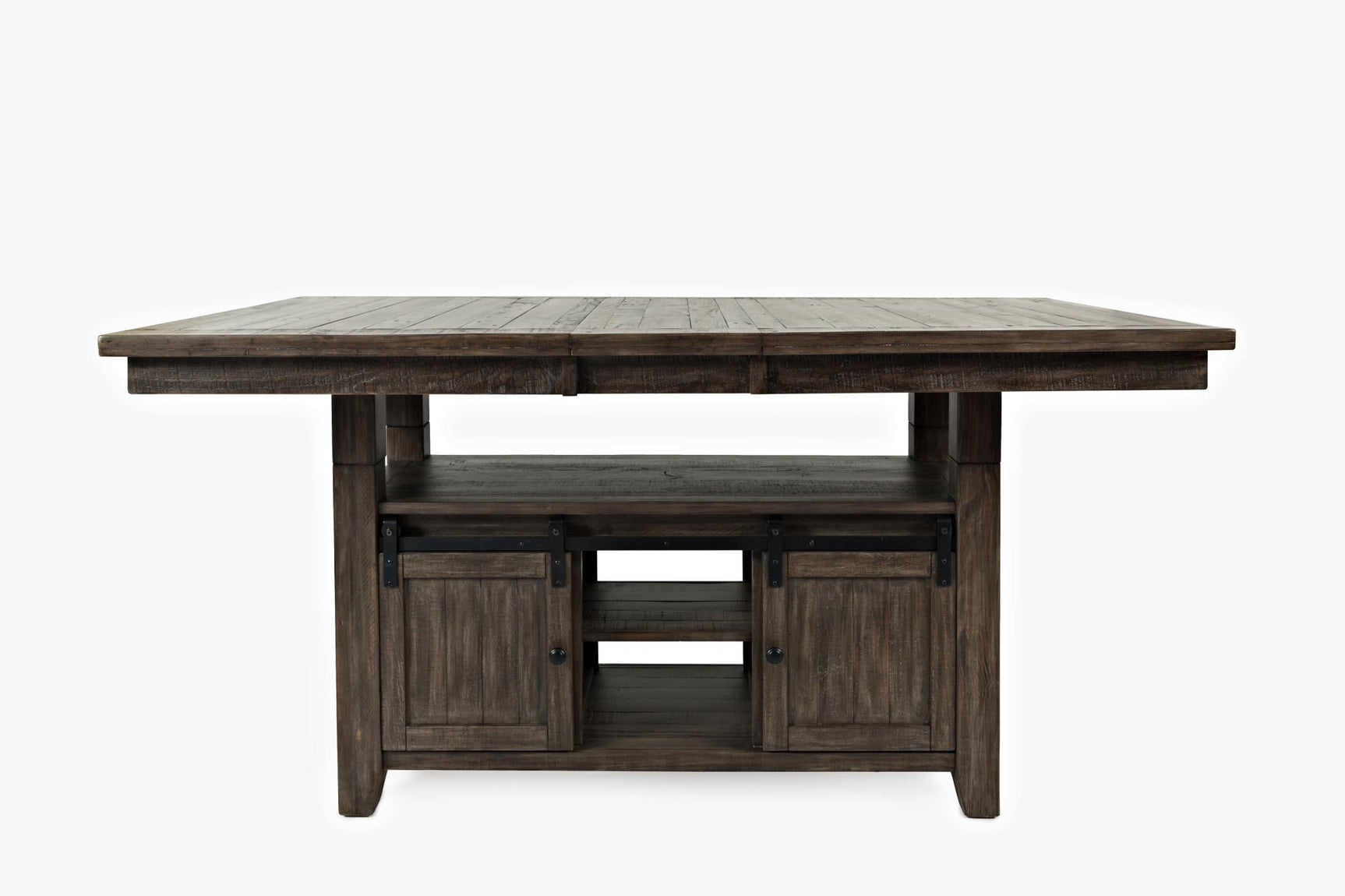 Madison County Barnwood High/Low Dining Table w/ 6 Stools